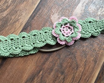 Crochet Adult Stretchable Headband