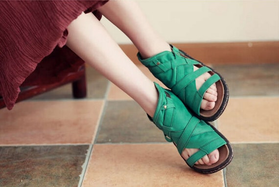 hand made female sandals