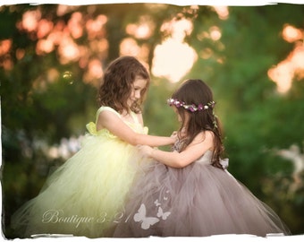 On Sale!! Gray Flower Girl Dress, Gray tutu dress, Grey Flower Girl Dress, Grey tutu dress, Silver Flower Girl Dress, Silver Tutu Dress