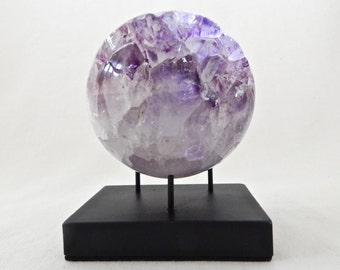 amethyst geode slice