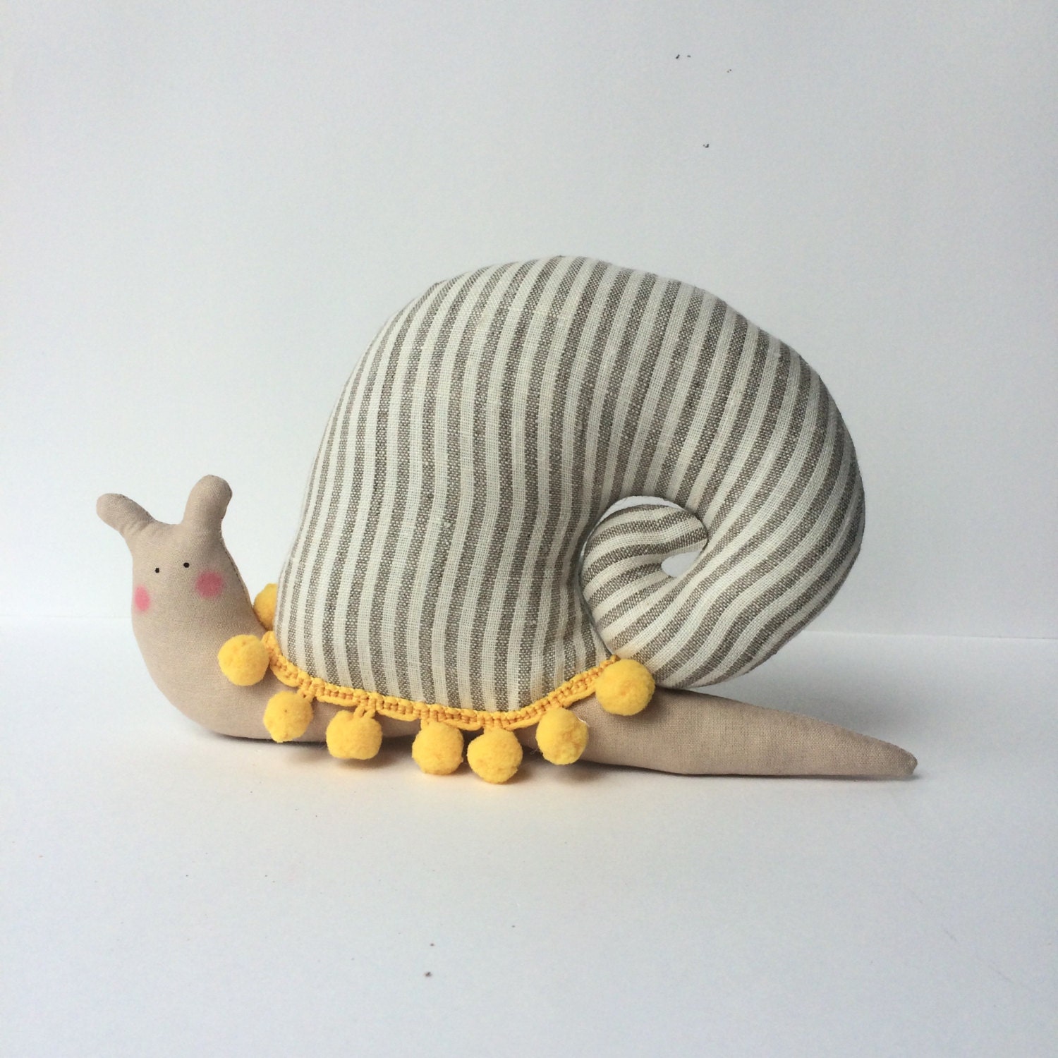 snail stuffed toy