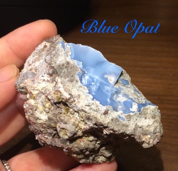 Owyhee Blue Opal Rough from Oregon 119gm