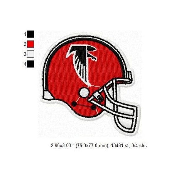 Atlanta Falcons Sports Embroidery Designs Instant Download