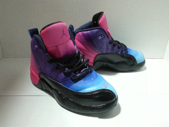 custom galaxy jordans