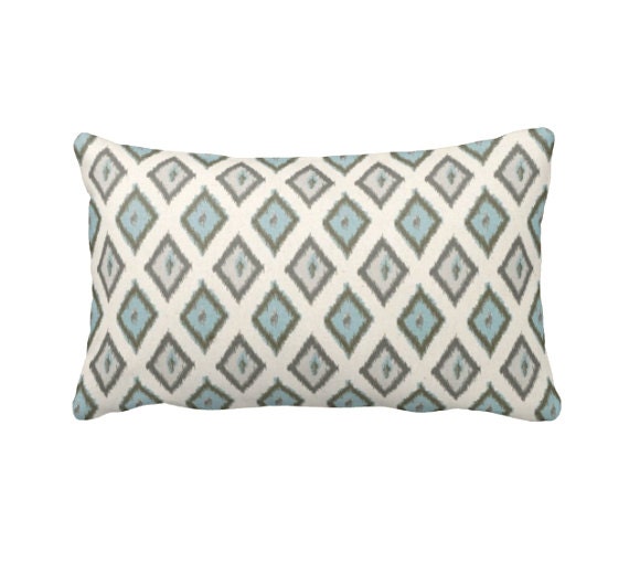 7 Sizes Available: Decorative Pillow Covers Throw Pillow Ikat