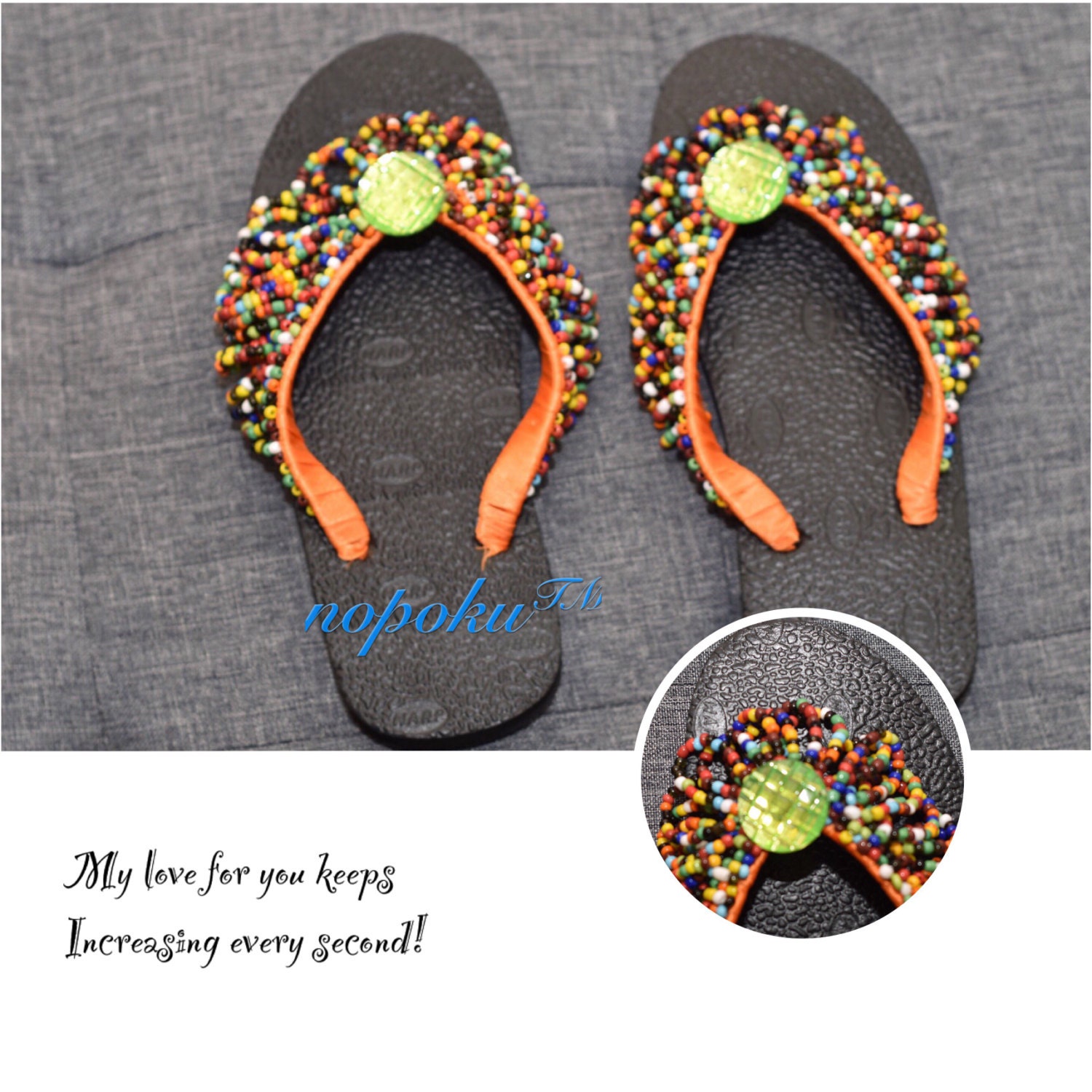 Beaded Slipper Artisan slippersAfrican Slippers Casual