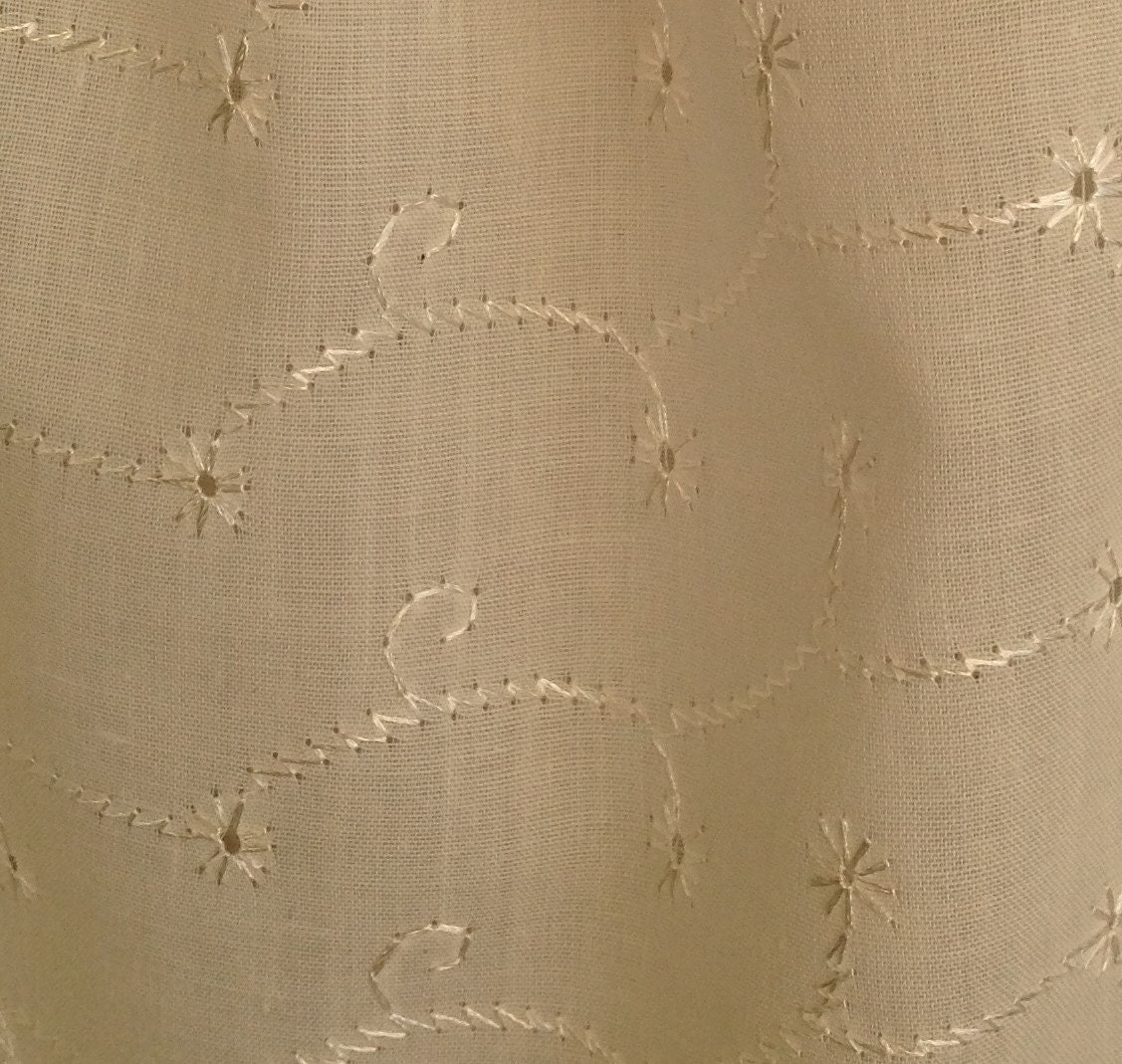 SALE Baby girl cream broderie anglaise peasant top and diaper