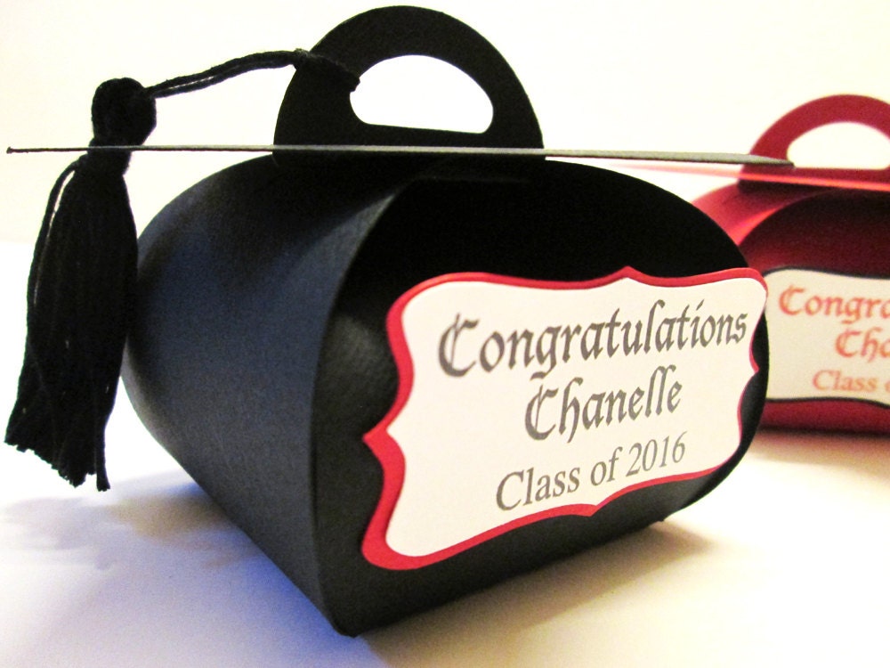 Personalized Graduation Favor Boxes Graduation Gift Boxes