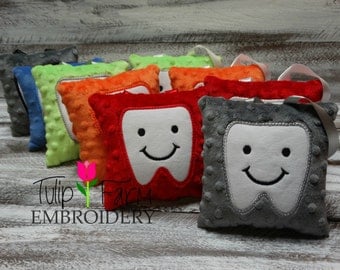 Tooth Fairy Pillow - Personalized Tooth Fairy Pillow - Tooth Fairy Pillow Boy - Custom Tooth Fairy Pillow - Appliqued Tooth Pillow