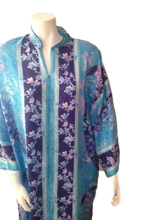 Ruth Norman for Saks Fifth Avenue Asian Inspired Caftan Size