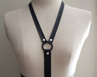 Leather Harness Body Chain. HC0031