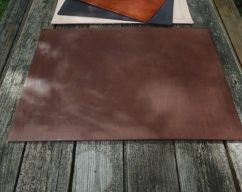 CSherwoodLeather Handmade Desk Blotter Mat,Sideboard Table Runner,Writing Pad,Computer Laptop, Desk Office Accessories Dad Graduation Gift