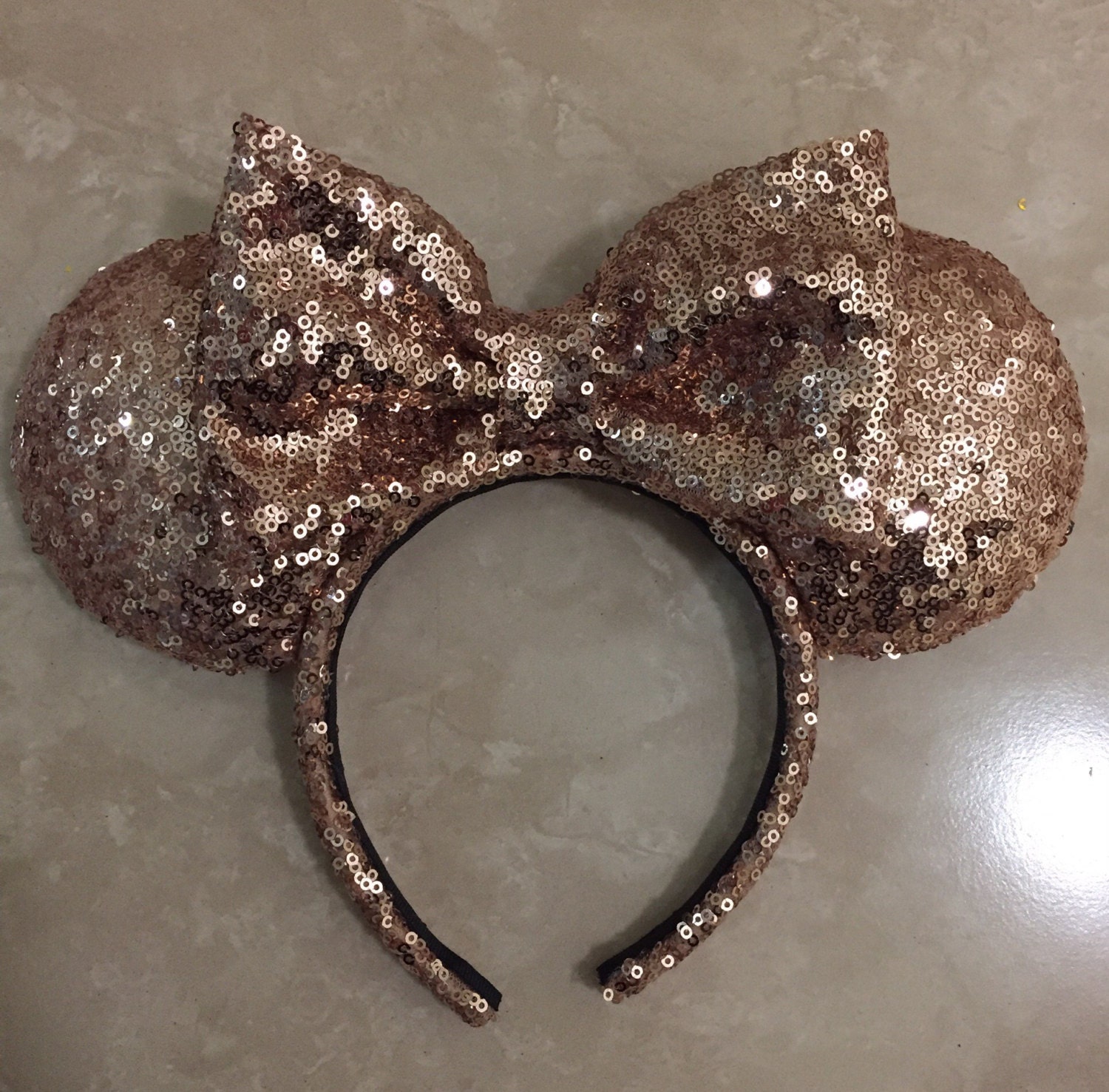 Rose Gold Minnie Ears Ready to SHIP 5-7 days