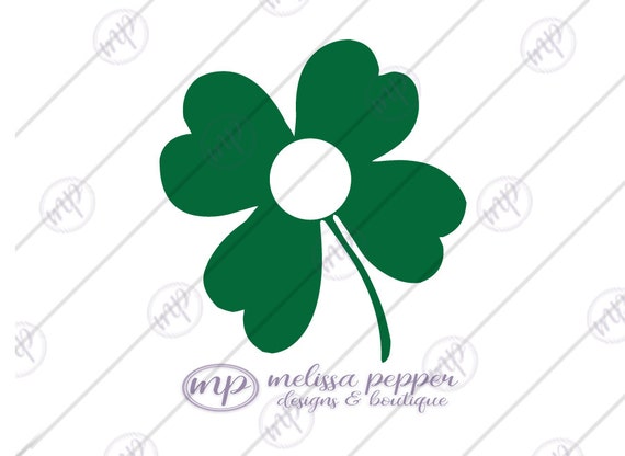 Download Monogram Shamrock/Four Leaf Clover Digital by ...