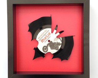 Meat Loaf 'Bat Out Of Hell' Vinyl Record Art