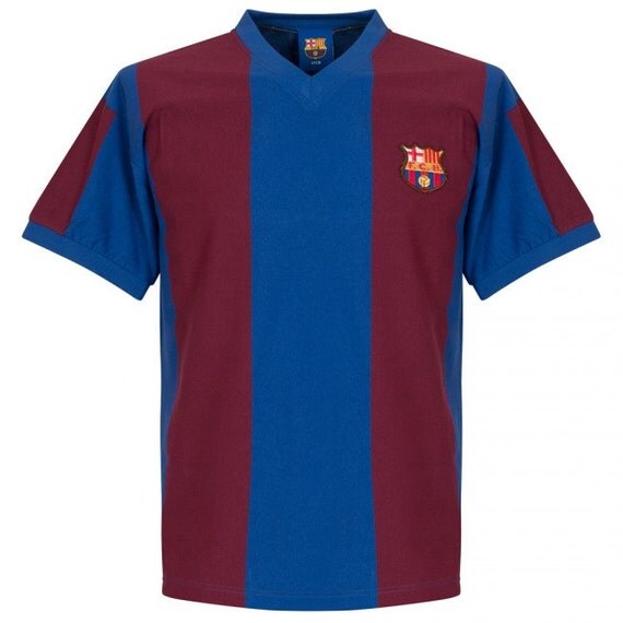 fc barcelona retro jersey