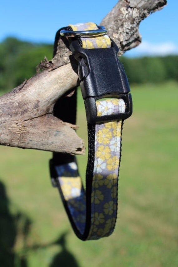 Zen Floral Adjustable Dog Collar