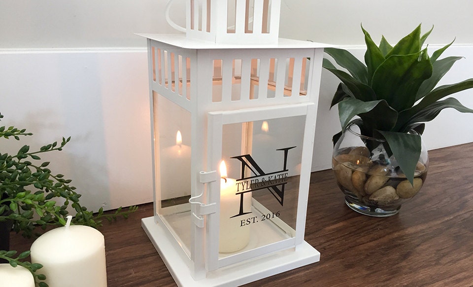 Personalized Lanterns 2 Colors Available 8 Designs To