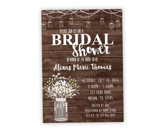 Quick Bridal Shower Invitations 4