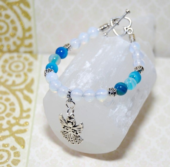 Items similar to Little Girl Angel bracelet bracelet Girl's bracelet