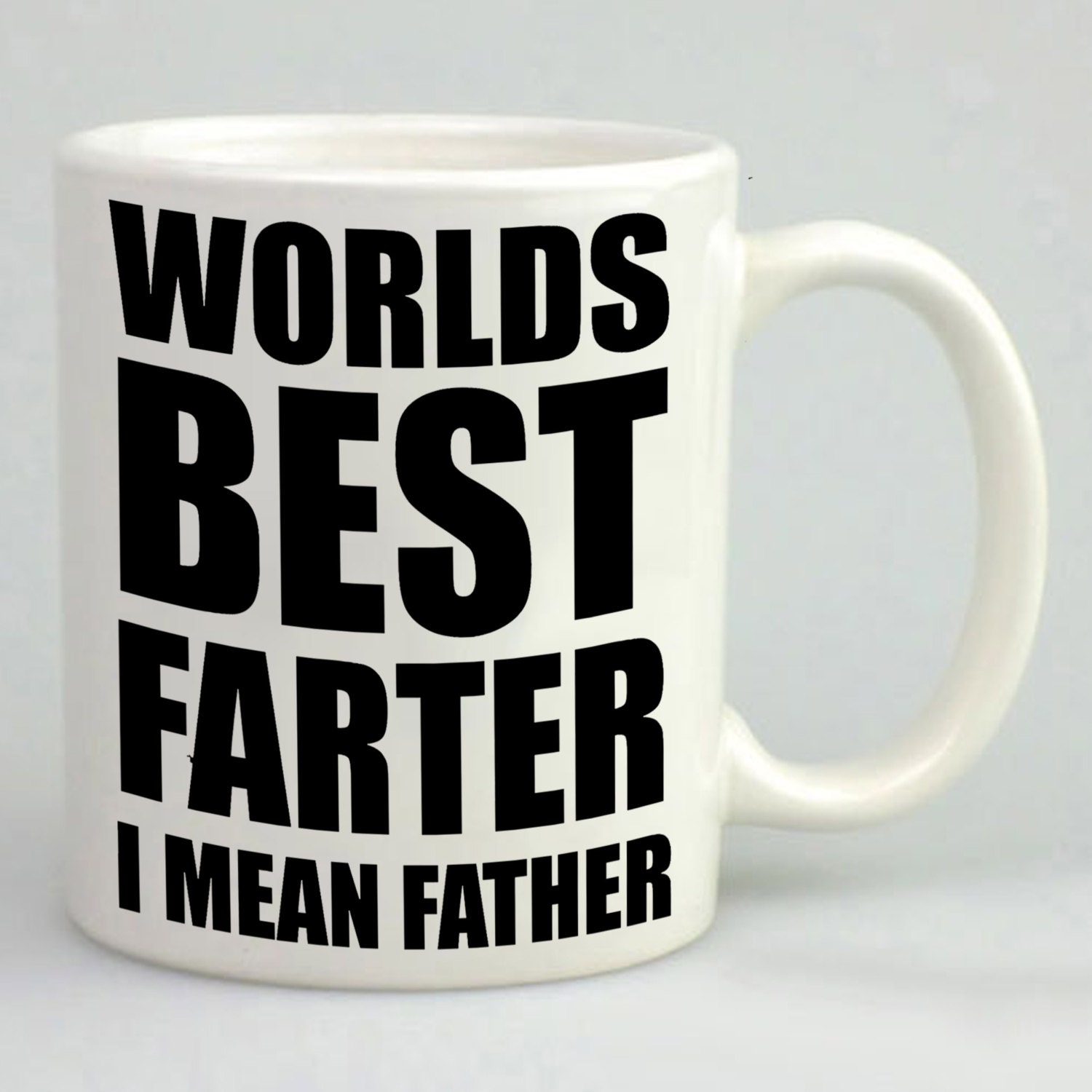 Worlds Best Farter Mug Fathers Day Mug Worlds By FreshPrintsCo