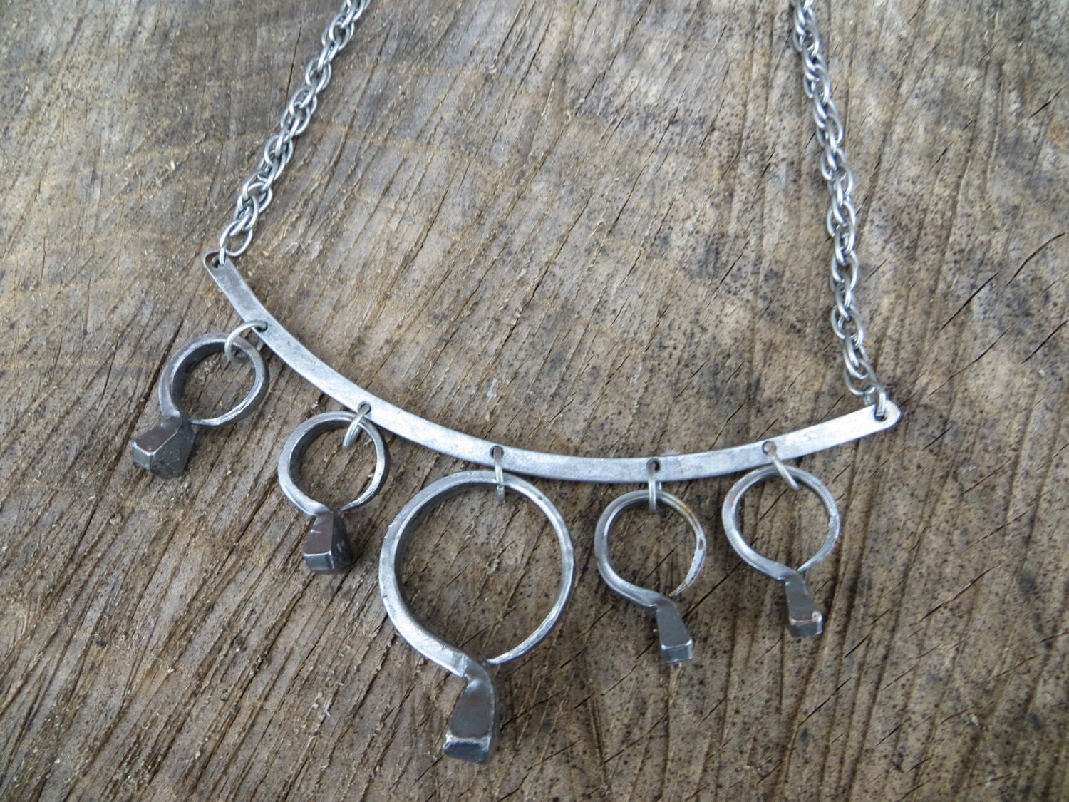 Horseshoe Nail Necklace