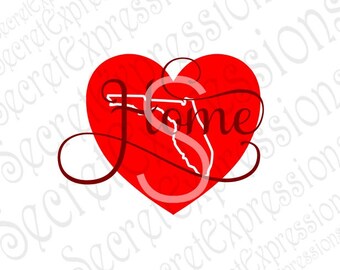 Florida Home Svg, Florida Svg, Florida Home Heart Svg, Florida State Svg, Digital Cutting File Eps, Png JPEG DXF, SVG Cricut, Svg Silhouette