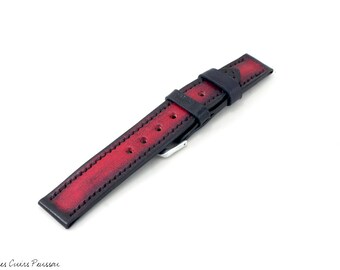 High quality leather Watch Strap - customizable Size - All possible watches
