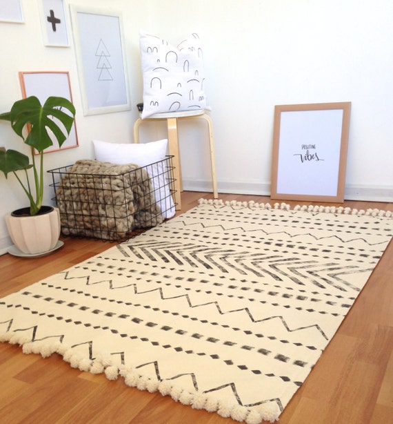 Scandinavian rugtribe pattern rug nordic style by COLASHOME