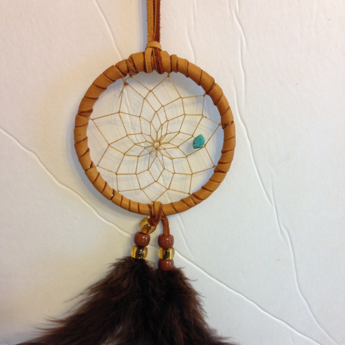 Small 2 inch Cherokee Dream Catcher