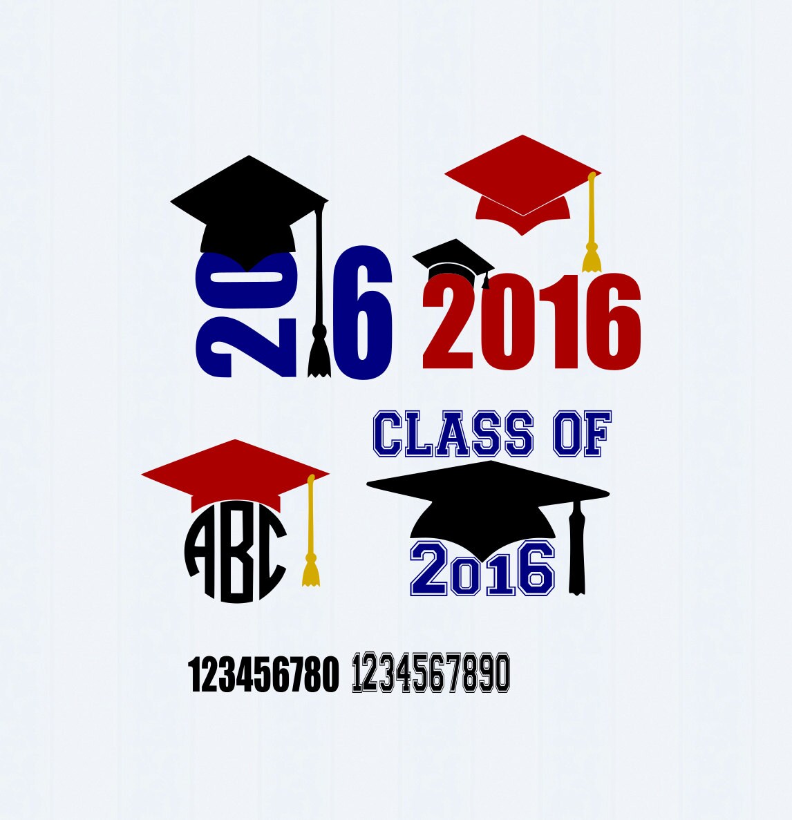 Download Graduation SVG cut files Graduation monogram by ...