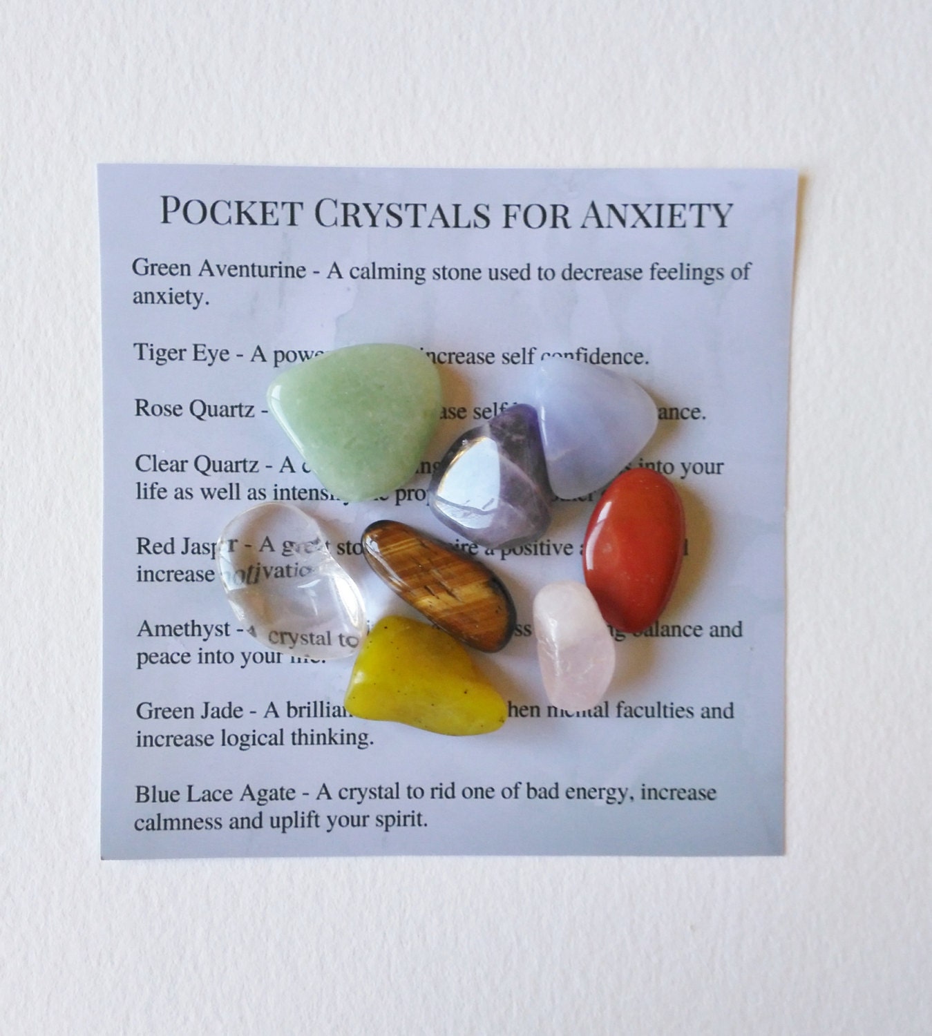 Pocket Crystals for Anxiety anxiety gemstones gemstones for