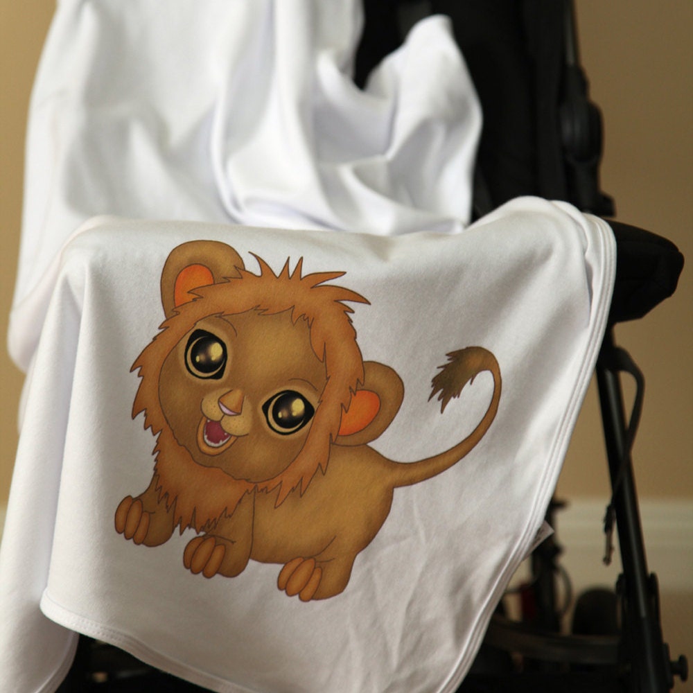Lion Baby Blanket