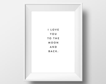 Download I love you to the Death Star and back Star Wars Minimalist