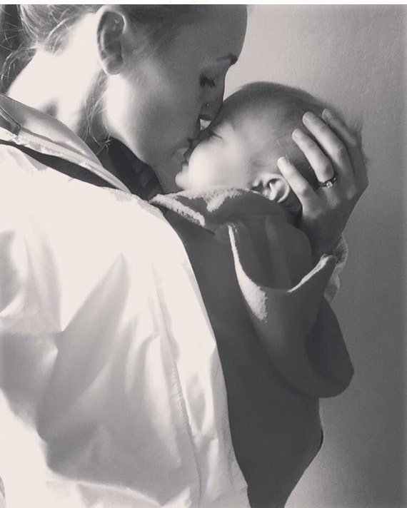 Baby wearing jacket insert/extender