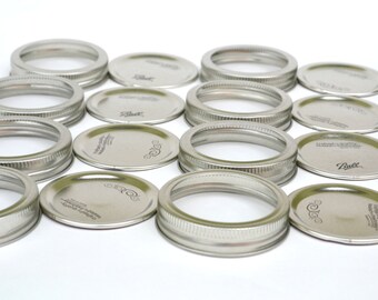 Canning Lids, Jar Lids, Mason Jar Lids, Craft Lids, Lids for Canning, Lids for Crafts, Sealing Lids