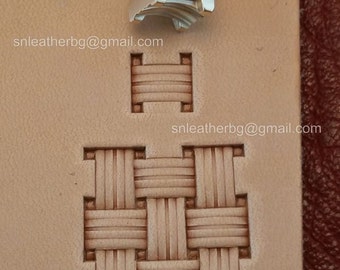 Tools for leather crafts. Stamp #36