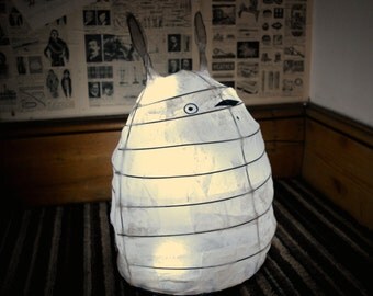 My Neighbor Totoro Lamp - Light - Night Light - Fairy Lights - Studio Ghibli Lampshade - Forest Spirit - Valentines Gift - House warming