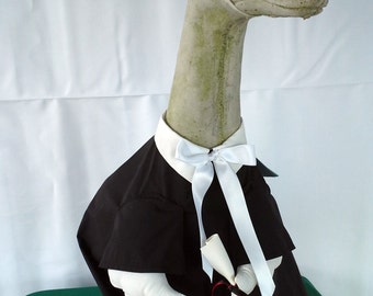 Graduation Cap & Gown for Large Goose