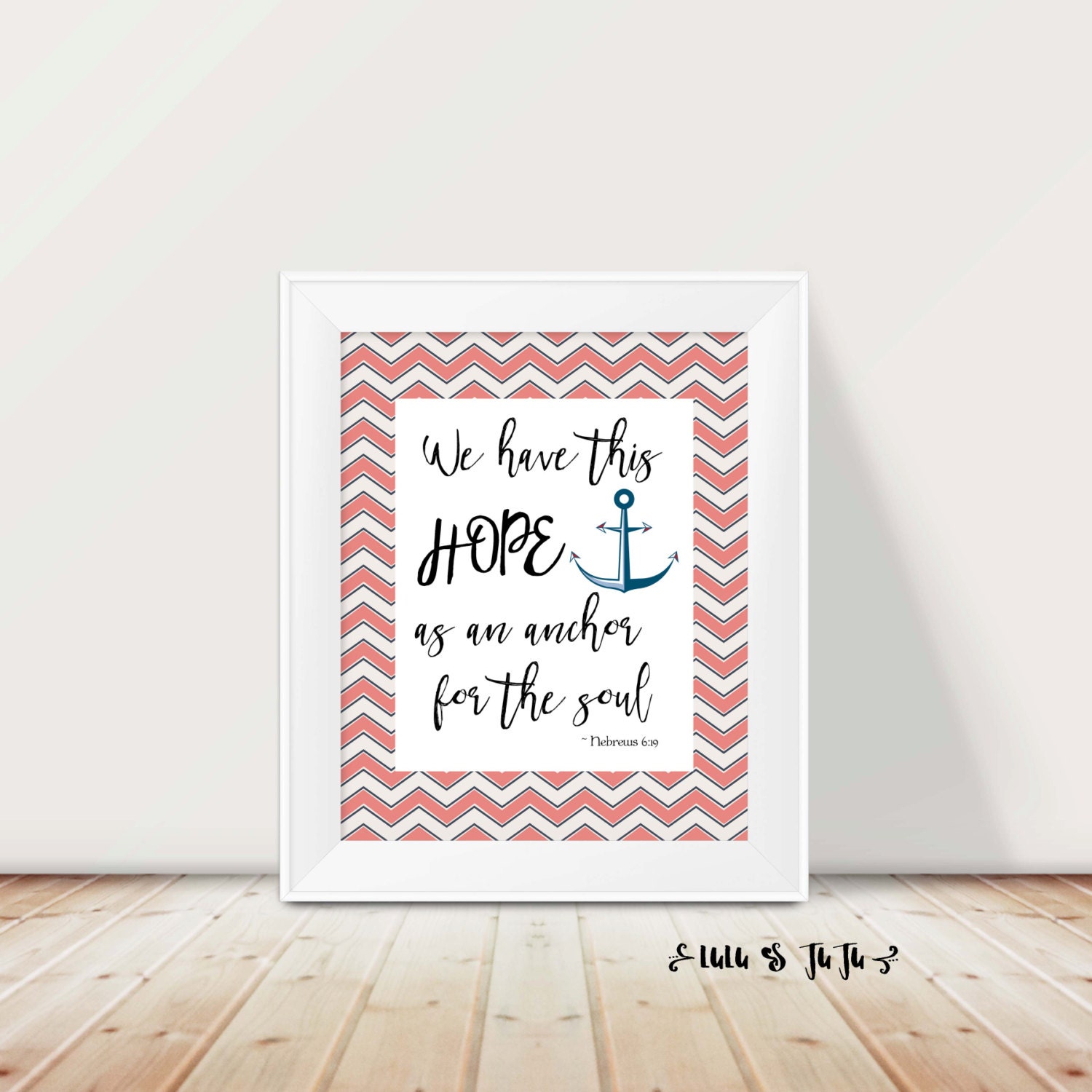 Nursery Bible Verse Printable Wall Art Digital Download 11x14