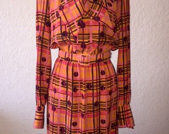 SAK'S PATTERNED DRESS