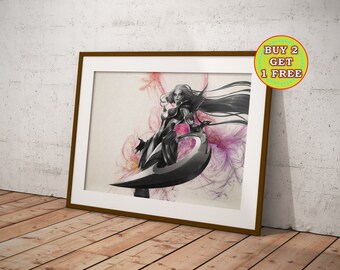 League of Legends, Diana, Lol Poster, League of Legends Poster, League of Legends Art, League of Legends Canvas,Gifts, OC-637