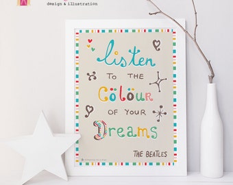 sea the of song song fairy lyrics typography print lyrics song illustration lyric print song lyrics art