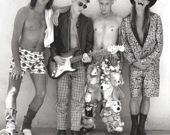 Vintage Red Hot Chili Peppers Photograph Hollywood, CA 1989