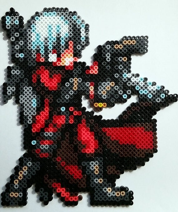 Items similar to Dante - Devil May Cry Perler Figure on Etsy