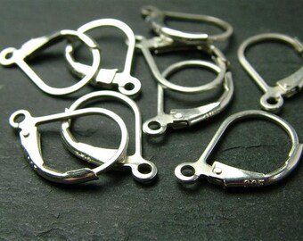 Sterling Silver Lever Back ~ PAIR (CG1725)
