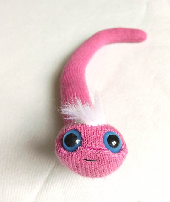 stuffed worm plush