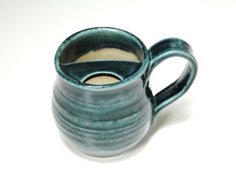 Mustache mug,Pottery mustache protector,Mugs for Dad,Father's day gift,Pottery mug,Protect your mustache,Mug for mustaches,gifts for Dad,
