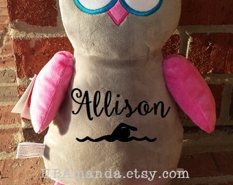 blue owl stuffed animal