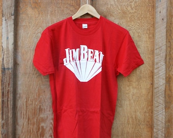Retro Jim Beam T Shirt - New Old Stock - Medium - 2 in stock
